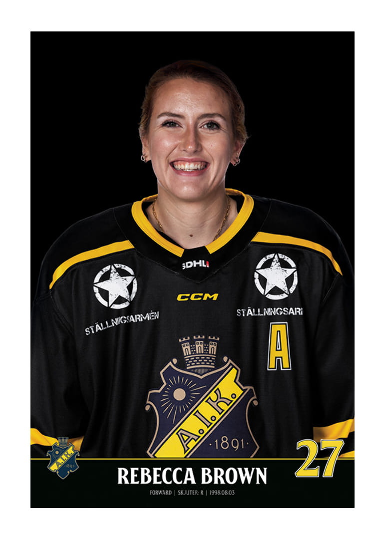 Rebecca Brown #27 AIK Hockey 2023/2024-12