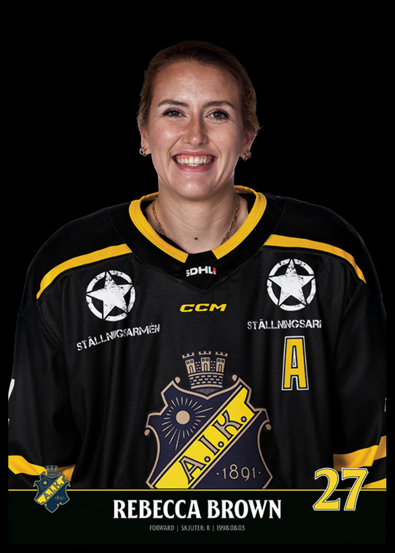 Rebecca Brown #27 AIK Hockey 2023/2024-12