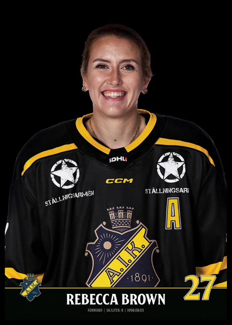 Rebecca Brown #27 AIK Hockey 2023/2024-12