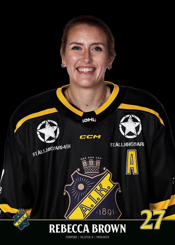 Rebecca Brown #27 AIK Hockey 2023/2024-12