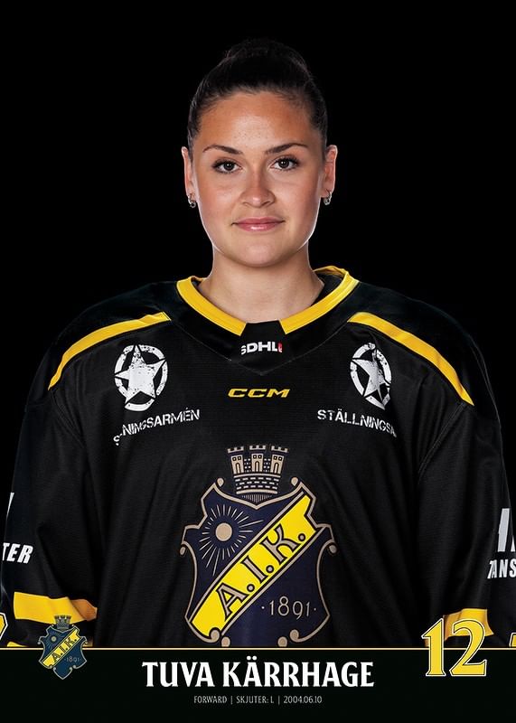 Tuva Kärrhage #12 AIK Hockey 2023/2024-12