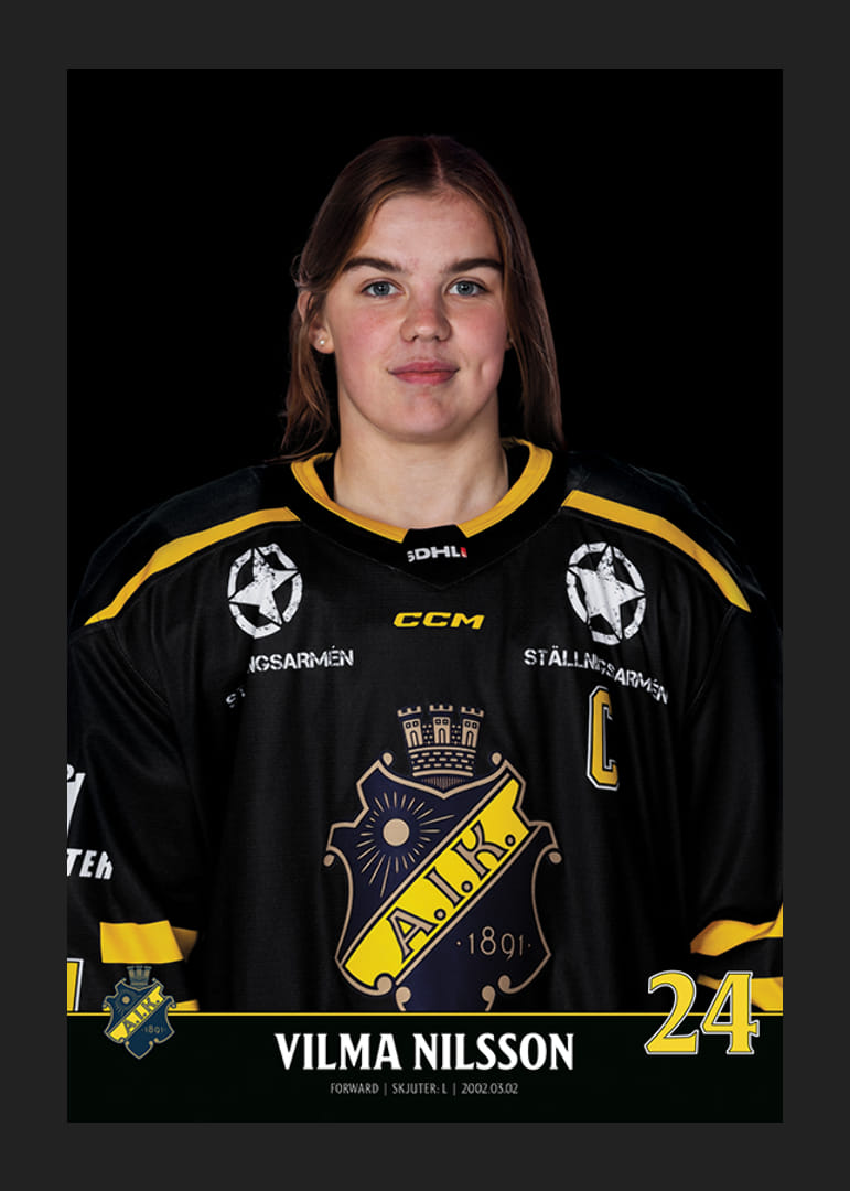 Vilma Nilsson #24 AIK Hockey 2023/2024-12