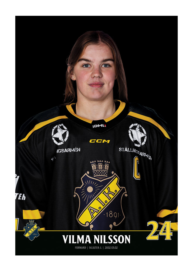 Vilma Nilsson #24 AIK Hockey 2023/2024-12