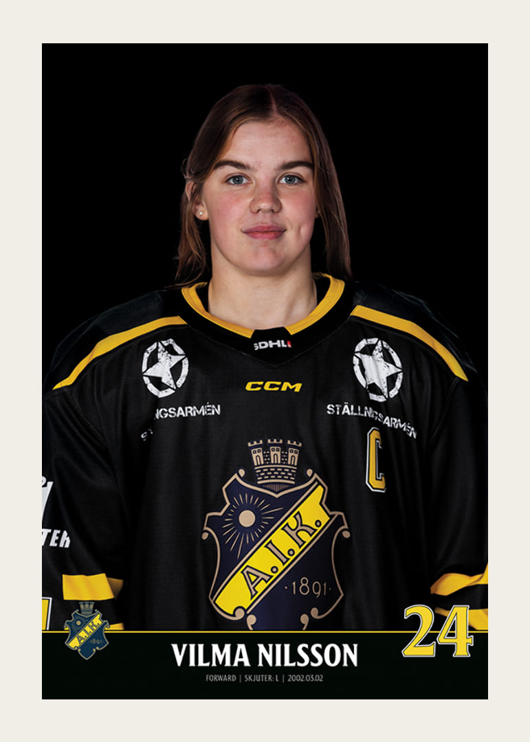 Vilma Nilsson #24 AIK Hockey 2023/2024-12