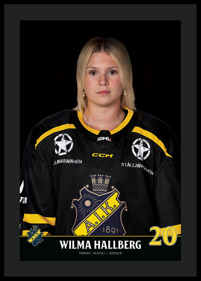 Wilma Hallberg #20 AIK Hockey 2023/2024-12