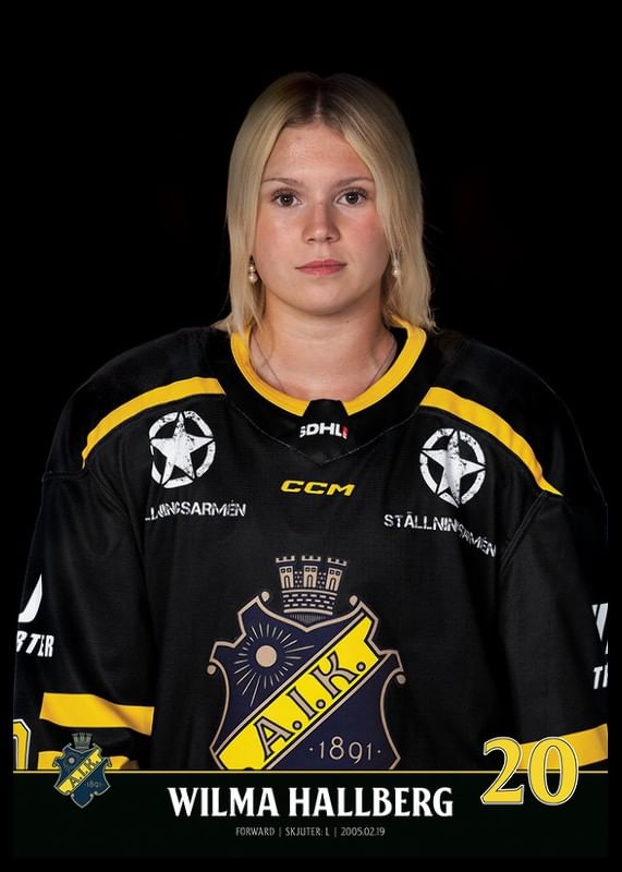 Wilma Hallberg #20 AIK Hockey 2023/2024-12
