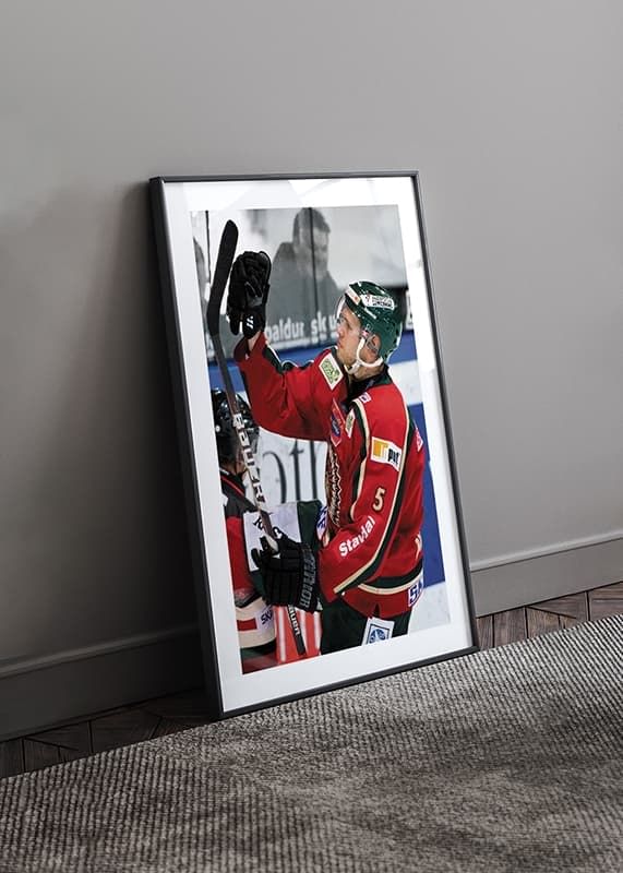 Poster Frölunda HC Christian Bäckman 02 crossfade