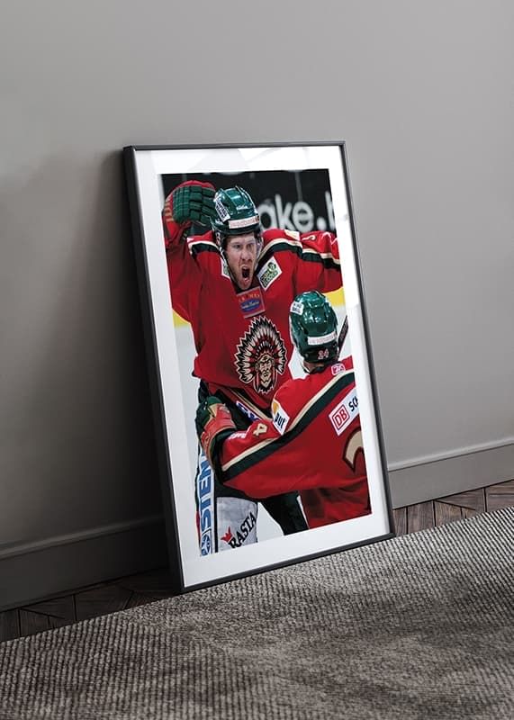 Poster Frölunda HC Christian Bäckman 01 crossfade