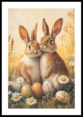 Plakat Bunny Easter Companions