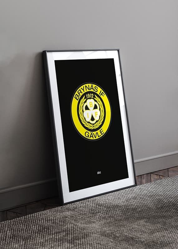 Poster Historisk Logotyp Brynäs IF crossfade