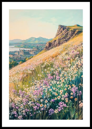 Poszter Meadows And City Views