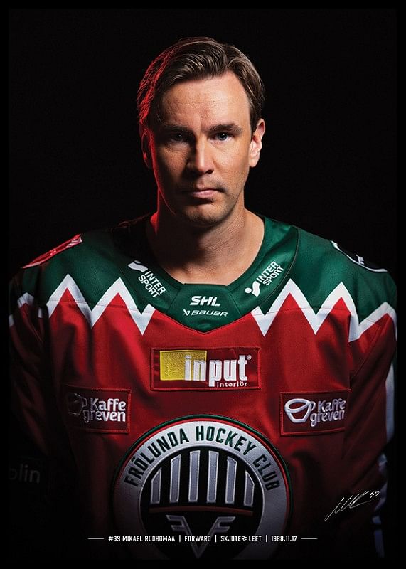 Mikael Ruohomaa #39 Frölunda HC 2024/2025-12