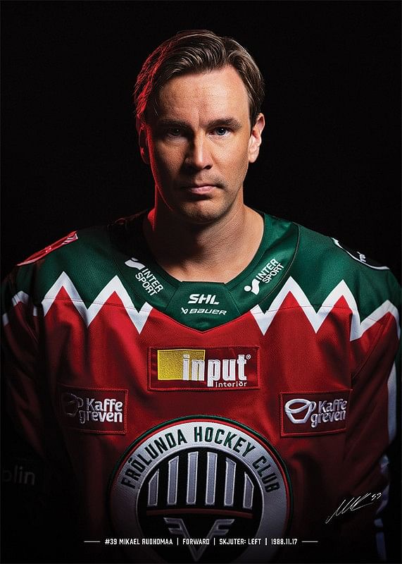 Mikael Ruohomaa #39 Frölunda HC 2024/2025-12