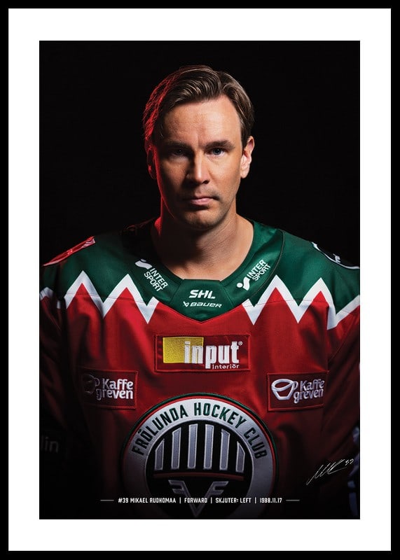 Mikael Ruohomaa #39 Frölunda HC 2024/2025-12