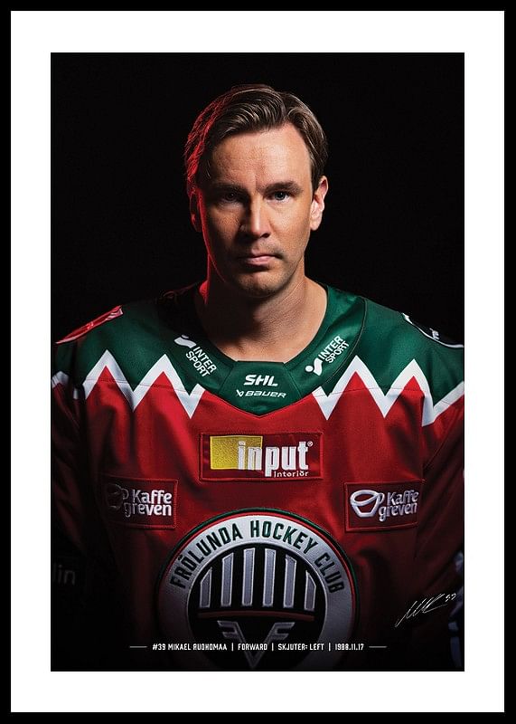 Mikael Ruohomaa #39 Frölunda HC 2024/2025-12