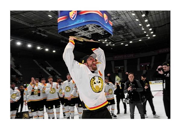Poster Anton Rödin jublar Brynäs IF
