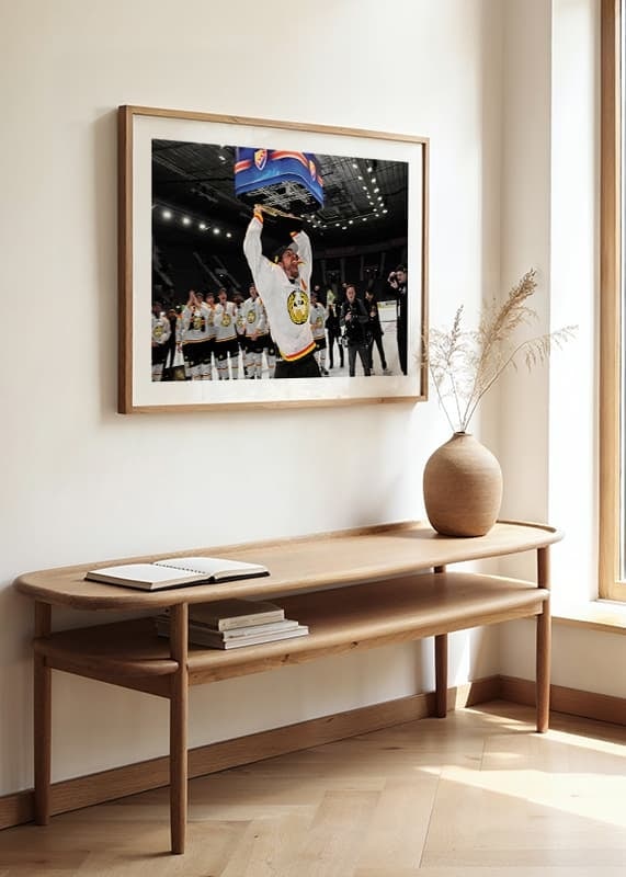 Poster Anton Rödin jublar Brynäs IF crossfade