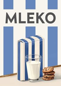 Mleko Niebieski Plakat-3