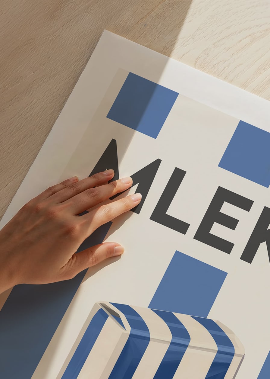 Mleko Niebieski Plakat-12