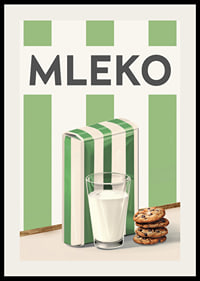 Mleko Zielony Plakat-2