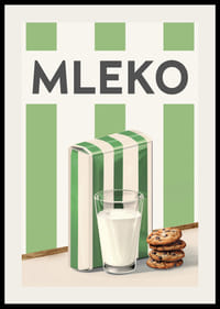 Mleko Zielony Plakat-2