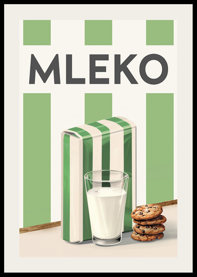 Mleko Zielony Plakat-12