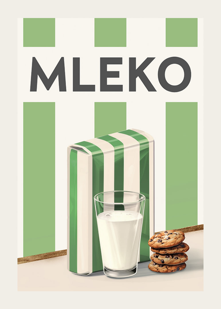 Mleko Zielony Plakat-12
