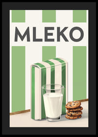 Mleko Zielony Plakat-4
