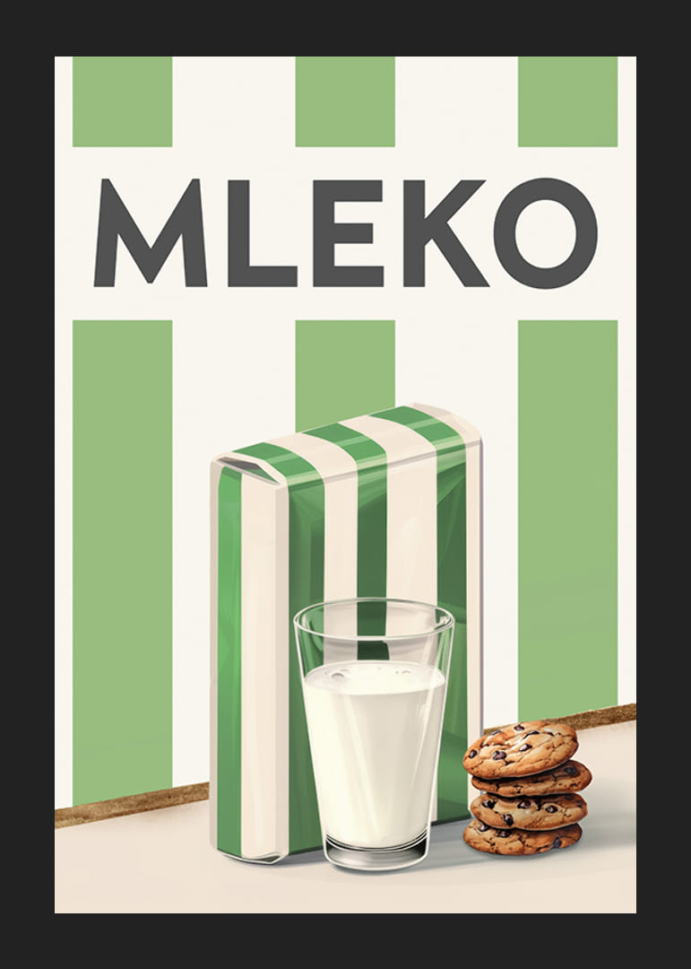 Mleko Zielony Plakat-12