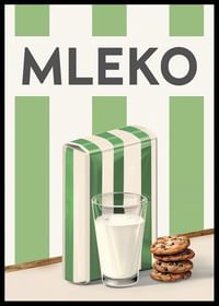Mleko Zielony Plakat-2