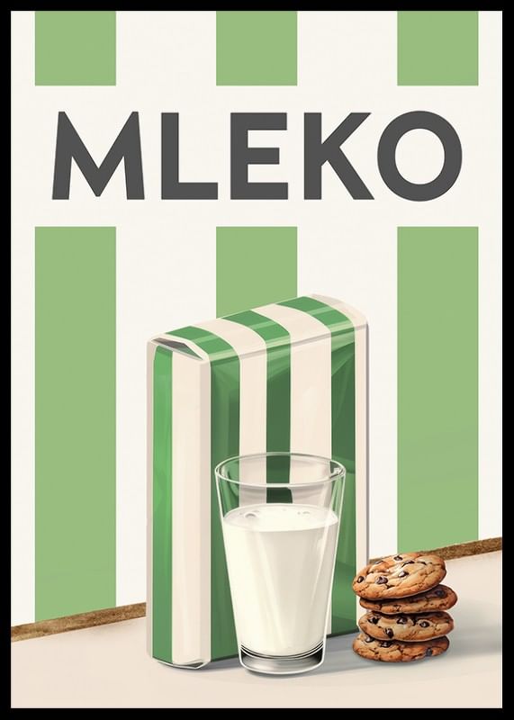 Mleko Zielony Plakat-12