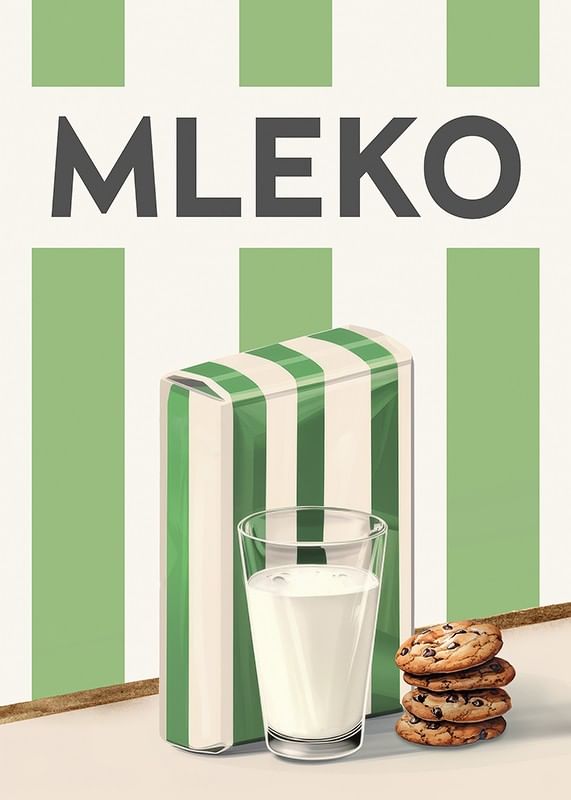 Mleko Zielony Plakat-12