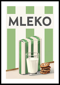 Mleko Zielony Plakat-0