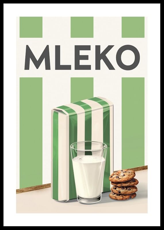 Mleko Zielony Plakat-12