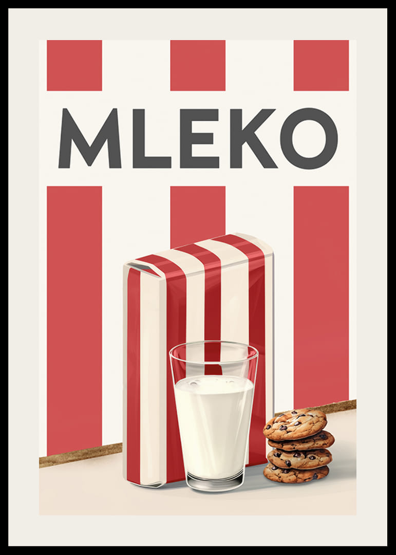 Mleko Czerwony Plakat-12