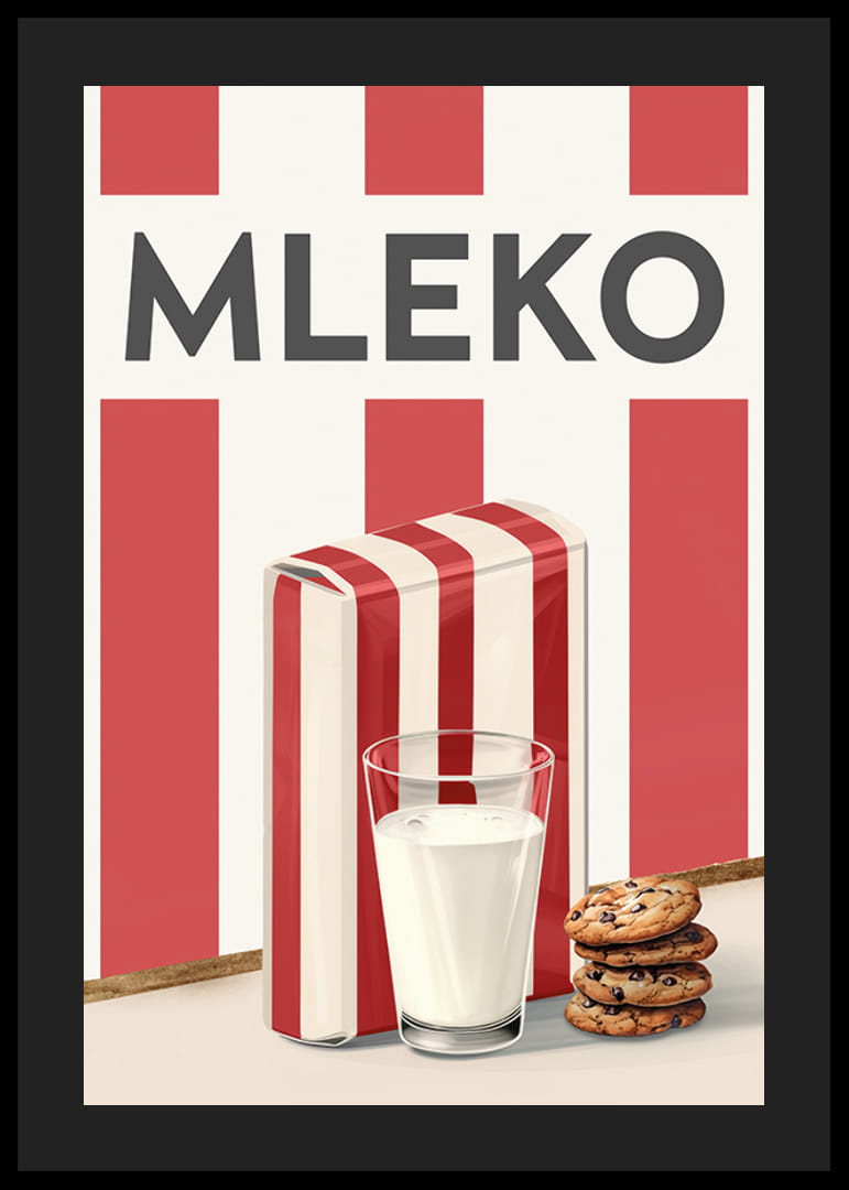 Mleko Czerwony Plakat-12