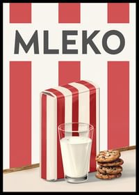Mleko Czerwony Plakat-2