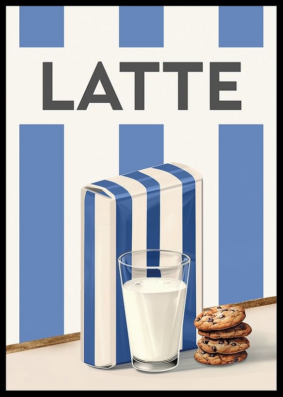 Latte Blu Poster-12
