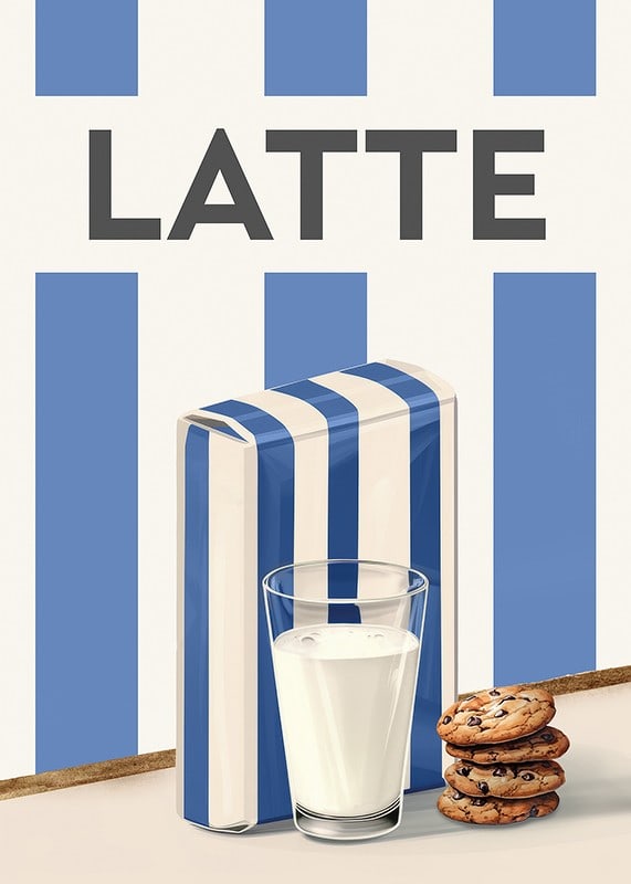 Latte Blu Poster-12