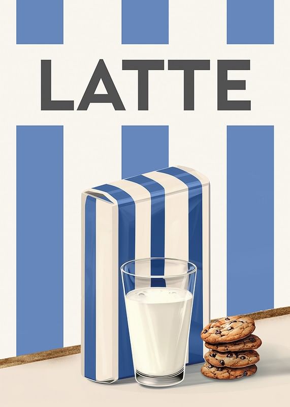 Latte Blu Poster-12