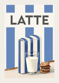 Latte Blu Poster-3