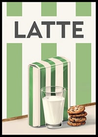 Latte Verde Poster-6