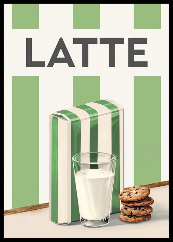 Latte Verde Poster-12