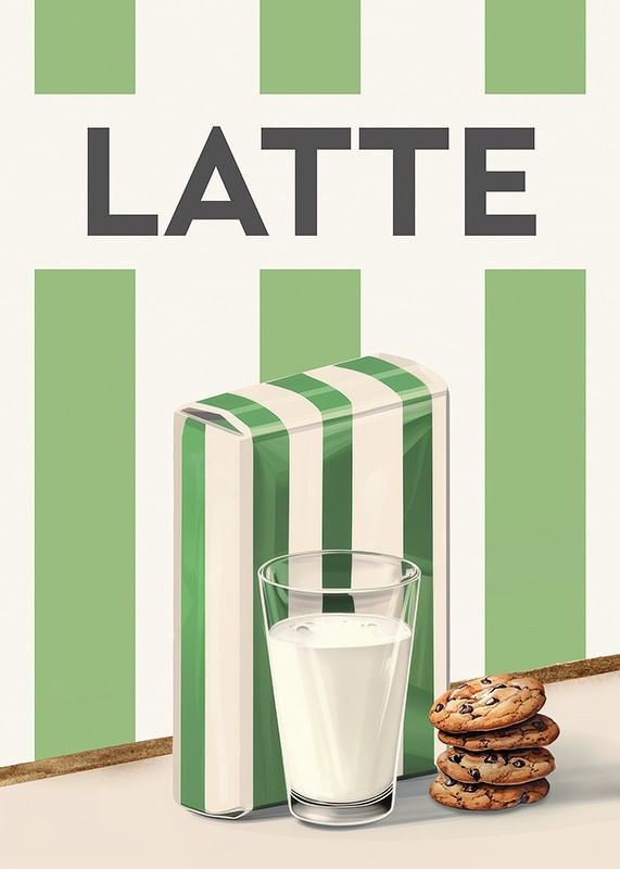 Latte Verde Poster-12