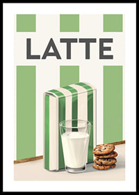 Latte Verde Poster-0