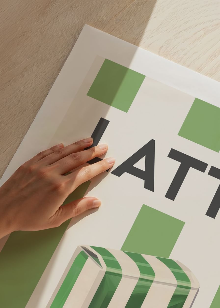 Latte Verde Poster-12