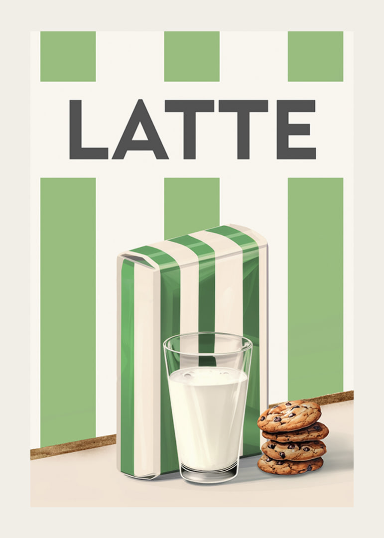 Latte Verde Poster-12