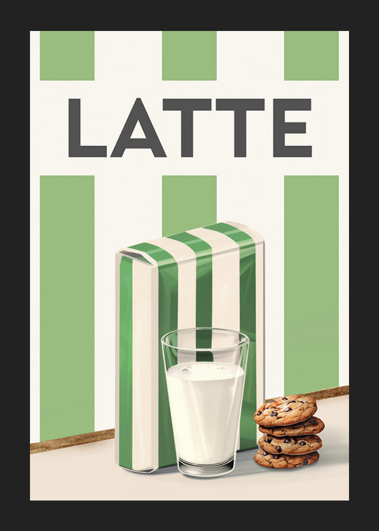 Latte Verde Poster-12