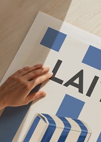 Lait Bleu Affiche-9
