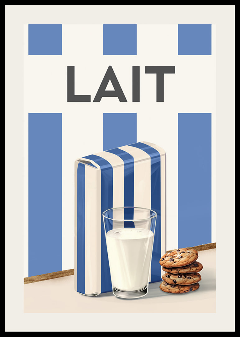 Lait Bleu Affiche-12